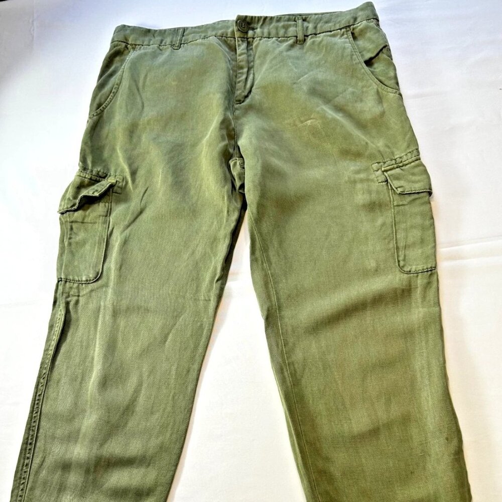 Sanctuary Green Cargo Pants Women's 31 Utility Gorpcore Streetwear Anthropologie